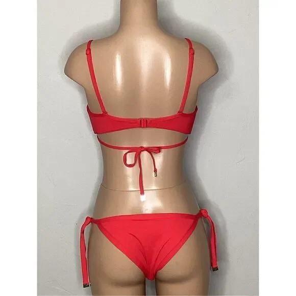 New. SEAFOLLY red bikini. USA 8. Retails $169
